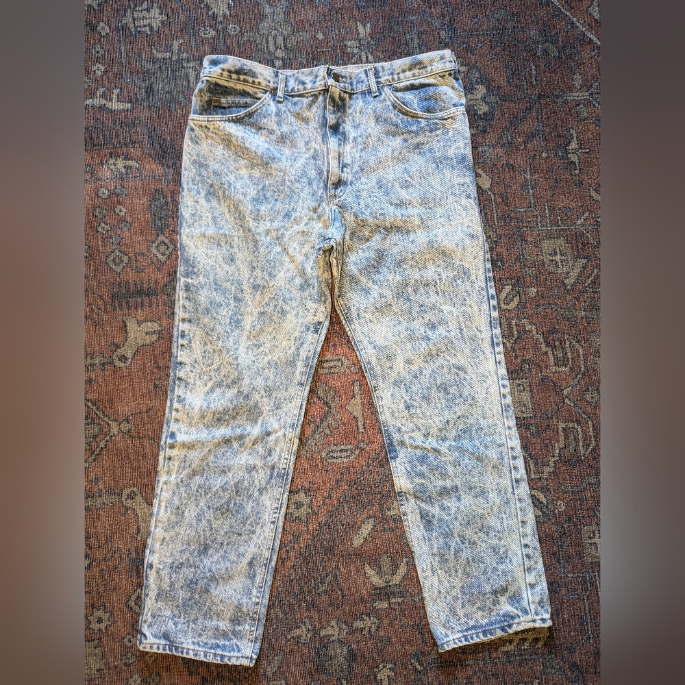Vintage Acid Wash Lee Jeans